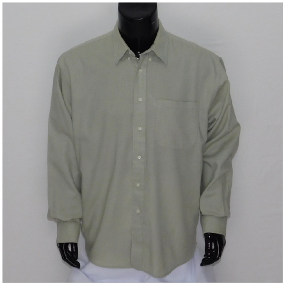 *MEN* KASPER, Button up Shirt, size Large 16.5 - Picture 4 of 8